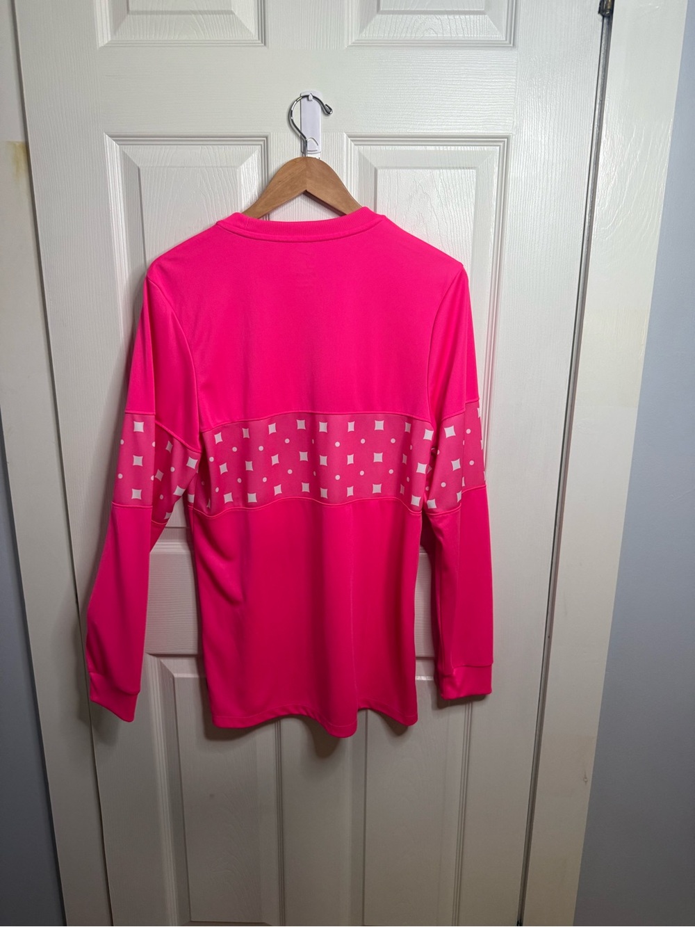 Nike Energy Dri-FIT Soccer Long Sleeve Top Pink Foam Sz L - Picture 4 of 4